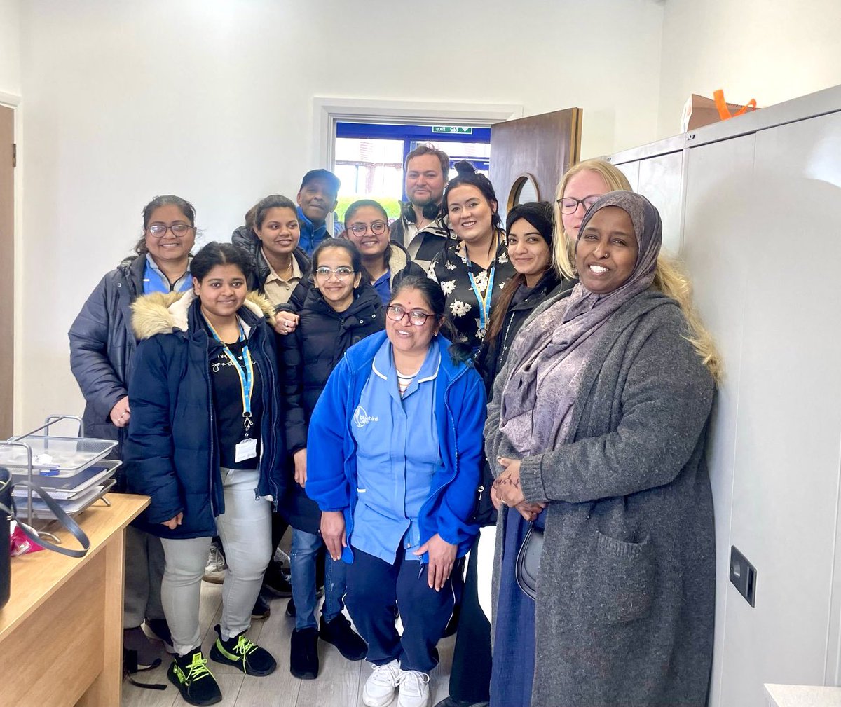 HarrowBluebird's tweet photo. A few pics from our team meeting this week 👇 

Don’t they look like a happy bunch?! 🤩 🌺 

#BluebirdCare #TeamMeeting #Harrow https://t.co/tcFyk7Wj5f