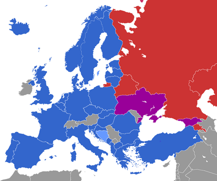 Marjorie Taylor-Greene wants Biden to withdraw from NATO? That will never happen! Unlike Trump, and evidently Marjorie Taylor Greene, Biden knows the value of having strong allies. It strengthens our position with other world powers. Blue indicates members.