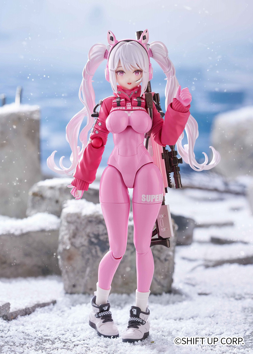 ◤ 彩色原型 公開 ◢ ￣￣￣￣￣￣￣￣￣ figma アリス ＿＿＿＿＿＿＿＿＿ 『NIKKE1.5周年記念生放送』王国のセレブレーションにて発表となりました🎉 #NIKKE1周年半生放送 #NIKKE #ニケ #メガニケ #maxfactory #figma