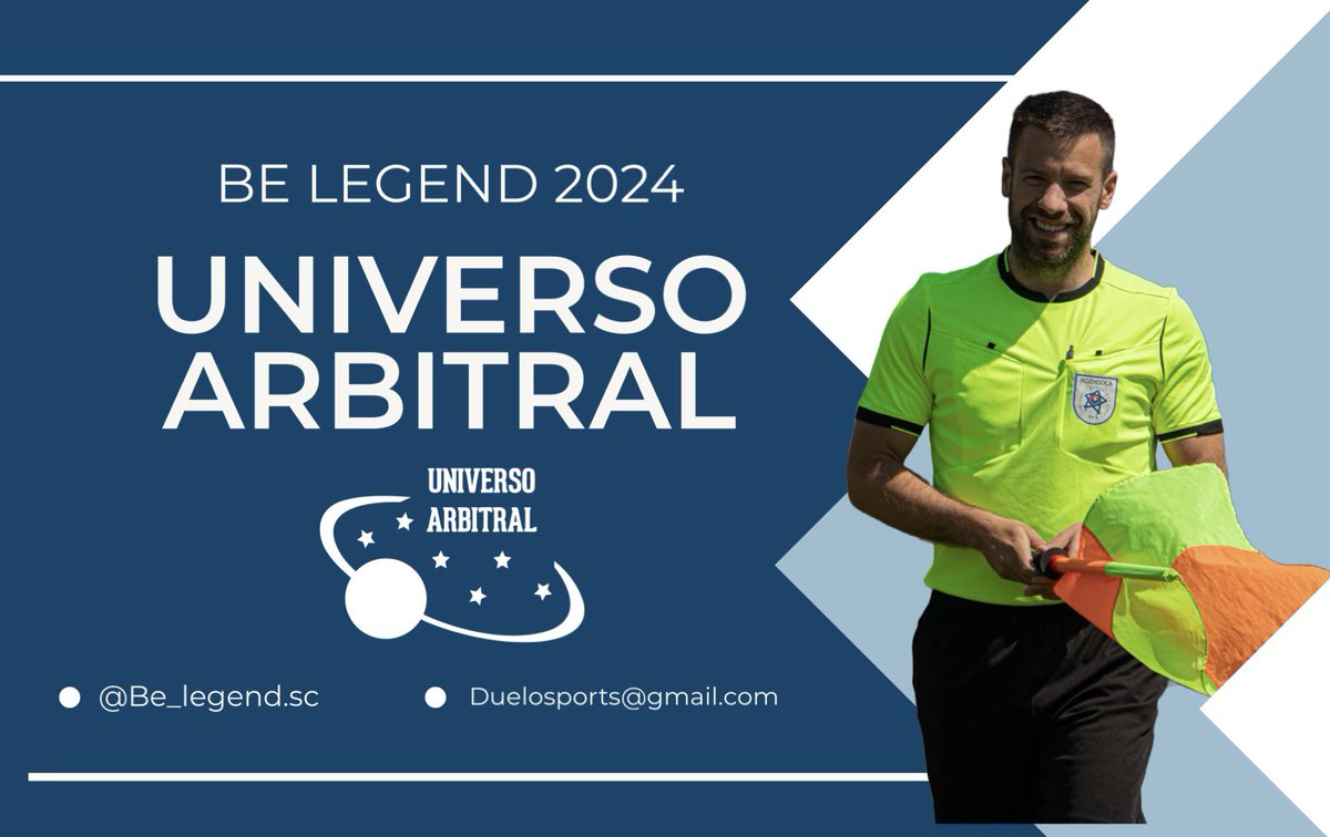 Be_LegendSC's tweet image. ¡Prepárate para vivir una experiencia legendaria en el campo de juego! 🏆 

El torneo de fútbol Be Legend está a punto de comenzar y estamos emocionados de anunciar que Universo Arbitral estará a cargo de la imparcialidad y la excelencia en cada partido.