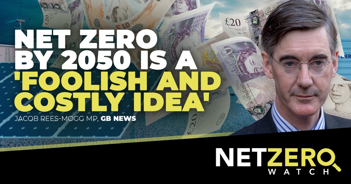 Jacob Rees-Mogg has slammed Net Zero by 2050 as 'unrealistic' and 'unaffordable' as he highlighted how 'The green fanatics in the Scottish Government, where they know how to be fanatics, have had to backtrack on their flagship greenhouse gas reduction target.' #CostOfNetZero 👉…