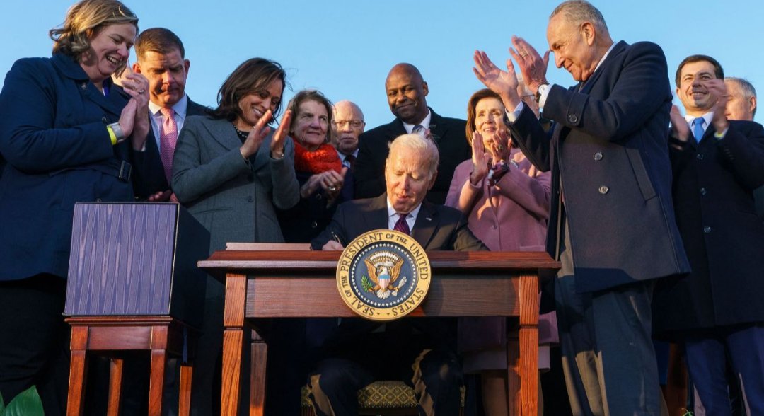DYK? biden's $1.2T infrastructure Bill passed into law. Buried in the Bill, kill switches in cars, monitor your driving & shut your car off anywhere they like, speed governors limit speed, a button to press allows 15 sec override & a tax per mile. Are we still free in America?