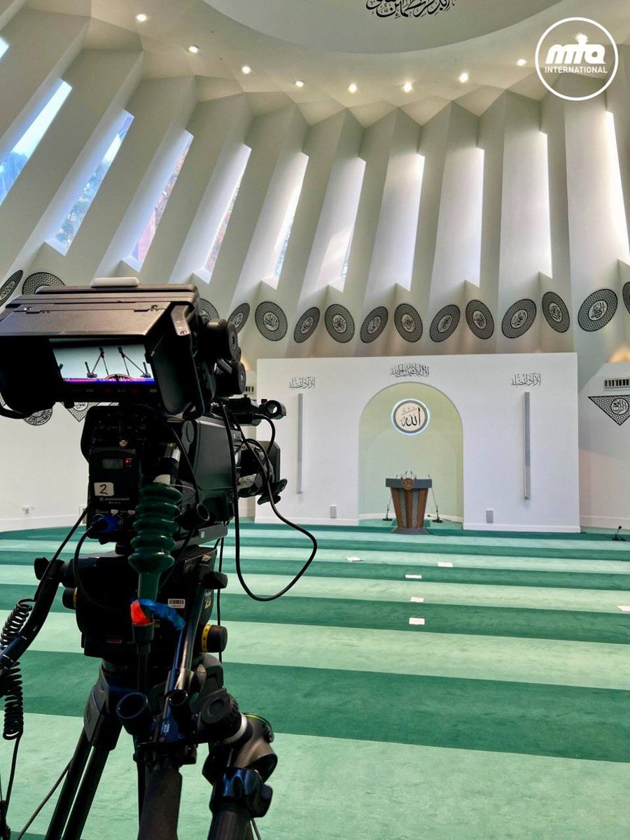 Tune in today from 12:00GMT/13:00BST for the LIVE Friday Sermon delivered by His Holiness, Hazrat Mirza Masroor Ahmad (aba) from Mubarak Mosque, Islamabad.  

mta.tv/live
#FridaySermon #MTAi via @muslimtv