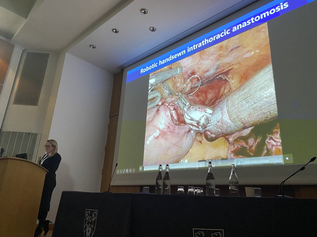 Phenomenal end to the day. Brilliant session on minimally invasive anastomotic technique in oesophagectomy #OGOS2024