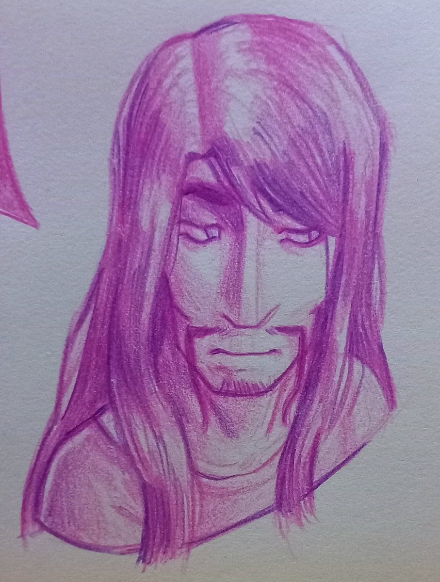 was playing around with color pencils #tokiwartooth
