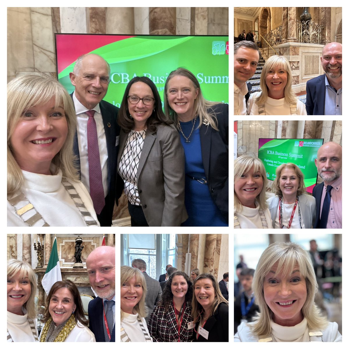 Selfie gold yesterday at @IreCanBiz Business Summit with Amb @Ailish_Campbell Amb @NancySmyth_ Deputy @davidstantontd @DanODonnellFDI Graham Attley @Patrick_Haughey Kate Hickey @Mary_Rose_Burke @AlisonH86731386 @DOMadagain 🤳🇮🇪🇨🇦🇪🇺😊