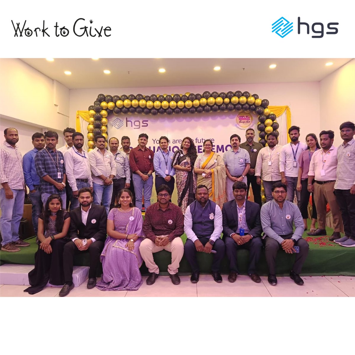 LifeAtHGS's tweet image. HGS X Magic Bus: 10 years of empowering dreams &amp;amp; futures! We launched the Youth Livelihood Program, dedicated to providing employability skills training to young individuals from underserved communities. 

#WorkToGive #HGSIndia #India #MagicBusFoundation #Education #Employment