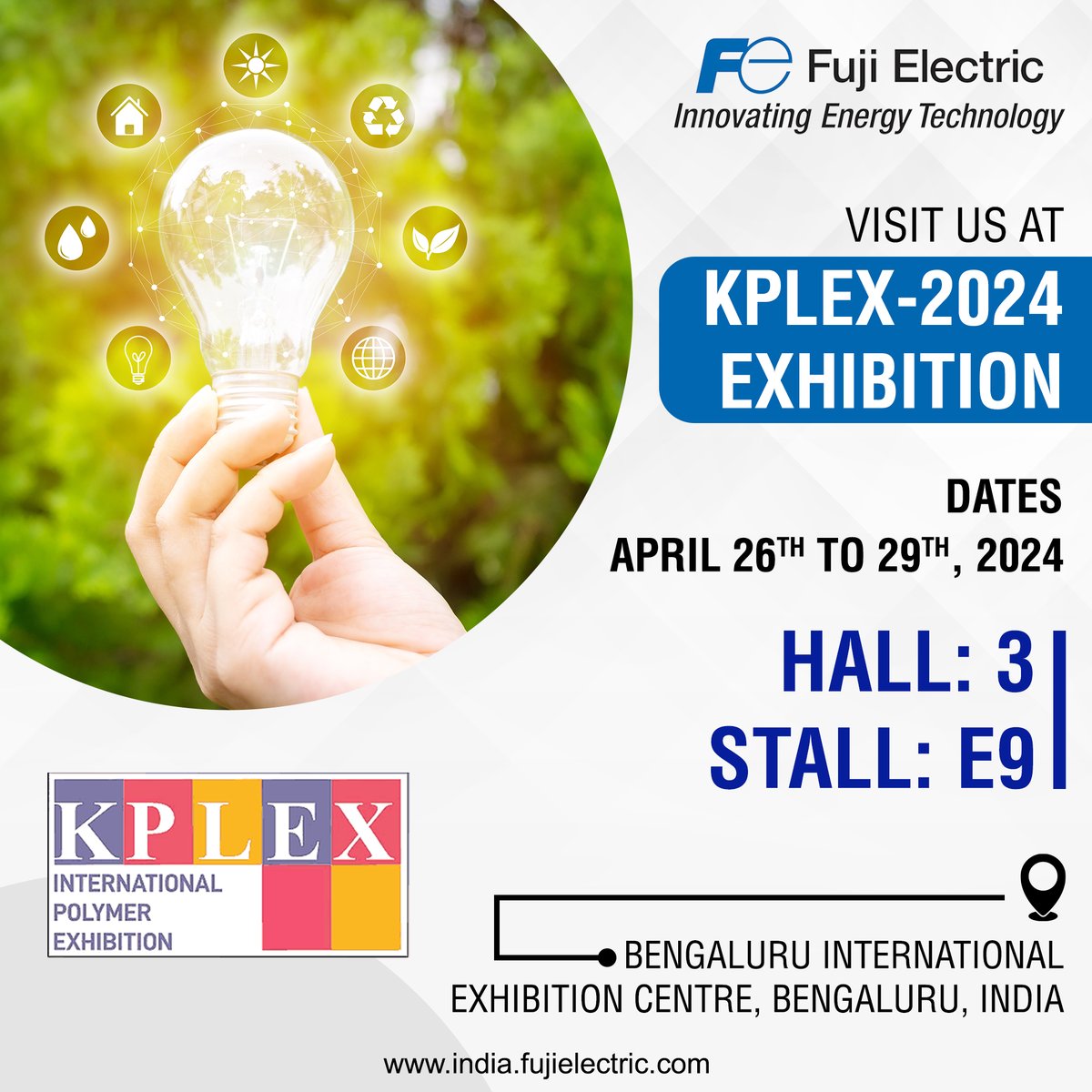 Explore energy-efficient solutions like Falcon X7, IORA X3, SCVS, and Finch Online UPS at KPLEX-2024. Optimizing performance and reducing costs in the plastic industry. Visit us at Bengaluru International Exhibition Centre, April 26-29, 2024.
#fujielectric #fujielectricindia