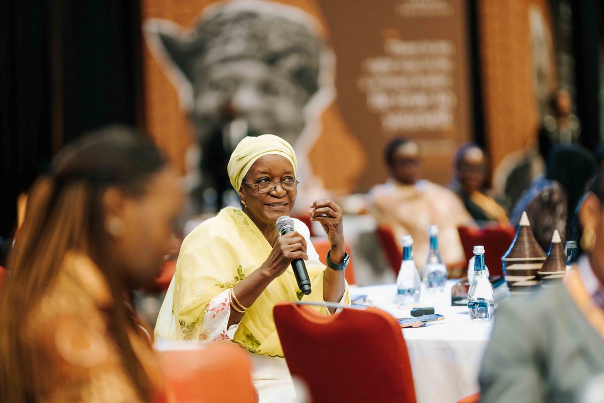 On the first day of the Amujae High-Level Leadership Forum, distinguished guests and coaches explored the opportunities and challenges of women's leadership journeys. After opening remarks from our founder, former President @MaEllenSirleaf, Ms. @AminaJMohammed, Deputy