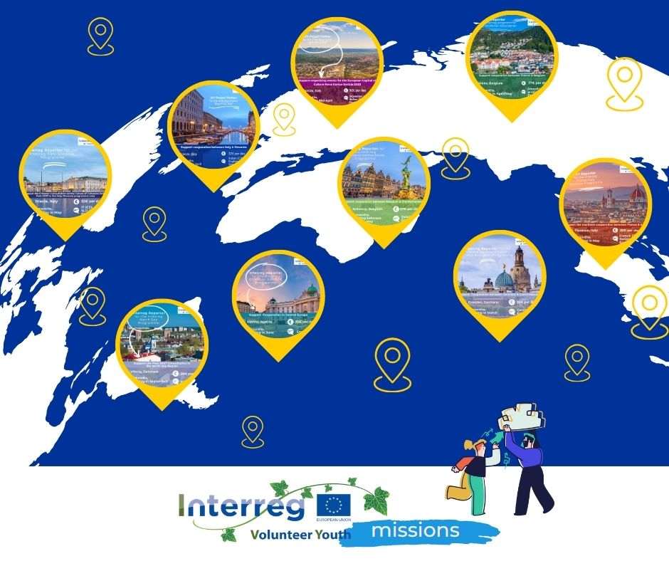 🤝 Join #IVY to support European Territorial Cooperation and Solidarity across borders! 

💡 Discover our programme: interregyouth.com
📧 All IVY missions & APPLY: bit.ly/3Sl3xHH
📌 Register on our platform: bit.ly/3RgG75D

#Youth4Coop #Interreg #volunteer