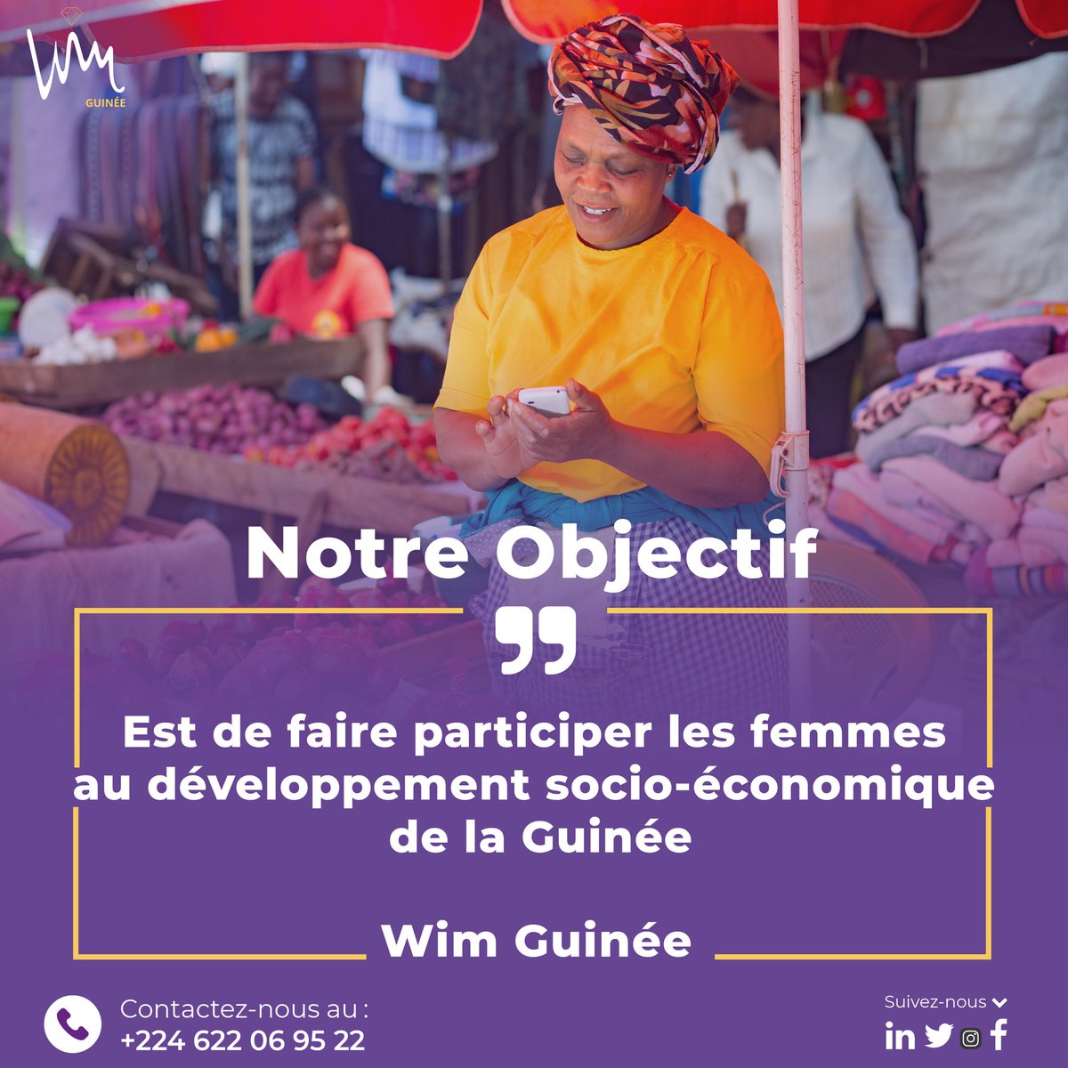 WIM Guinée | Découvrez Notre Objectif

Notre objectif est de faire participer les femmes au développement socio-économique de la Guinée.

#womeninmining #MiningEquality #MiningLeadership #IFCConnectedCommunities #CommunityBusinesses #GenderInclusion #IFCGender