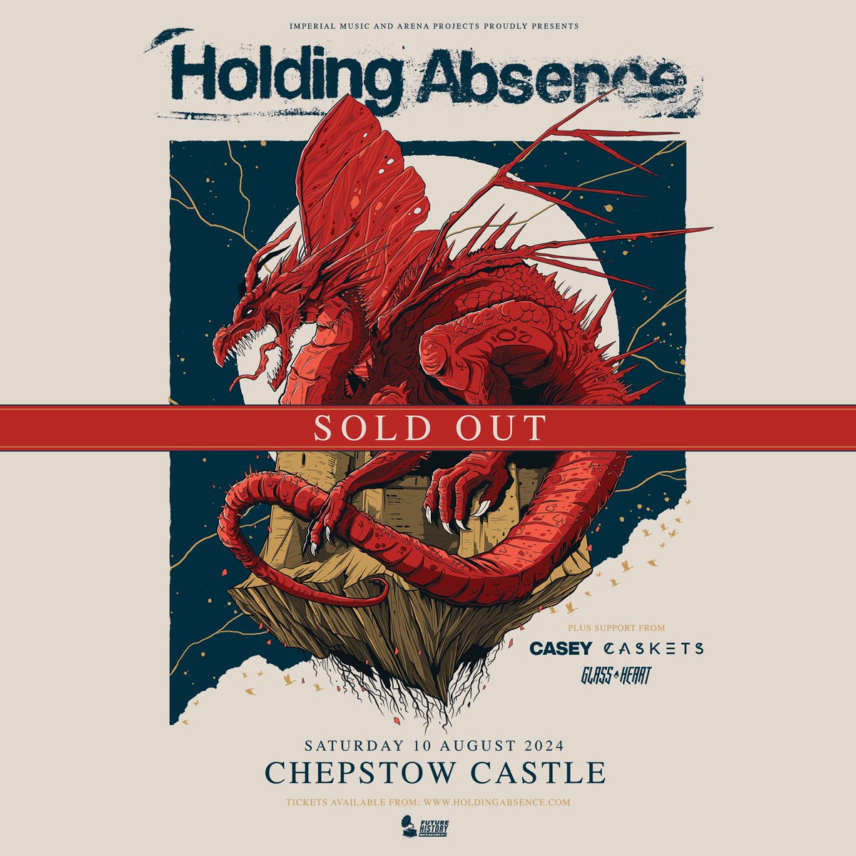 In an amendment to our previous post, we’re a little bit blown away to share that you guys sold out Chepstow Castle in less than 2 minutes!! 🤯 Thank you SO much for your support, and congrats to everyone who managed to secure a ticket. 🏴󠁧󠁢󠁷󠁬󠁳󠁿 🏰