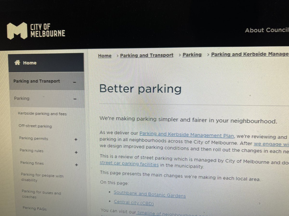 The City of Melbourne is making parking more inconvenient and expensive in my neighbourhood