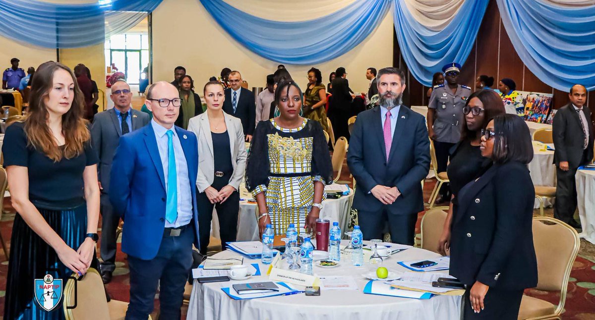 naptipnigeria's tweet photo. It was a productive meeting at the 10th edition of the NAPTIP Embassy Liaison Meeting on April 18th, 2024, organized under the PROMIS Project implemented by @UNODC_Nigeria  and funded by the Kingdom of The Netherlands. This platform is pivotal in bolstering international
1/3 https://t.co/8TNTkiOue7