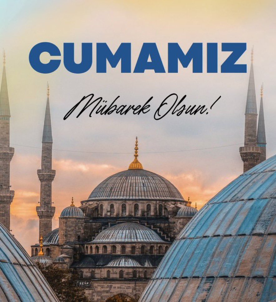 Rabbim günümüzü, niyetimizi, istikametimizi ve akıbetimizi mübarek eylesin🤲🏼 Cuma’mızı tebrik ederim.