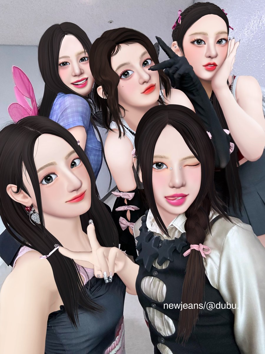 dubuzpt's tweet photo. Im super shy 🐰
@newjeans_official  @zepeto_official
#NewJeans #Minji #Hanni #Danielle #Haerin #Hyein #SuperShy #ZEPETO https://t.co/6R52vdWGza