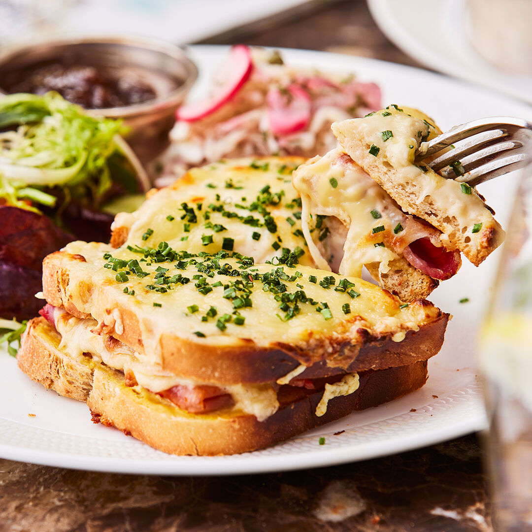 Goodbye winter, hello spring! Our café menu has changed for the season - including our Croque Monsieur, Strawberry & Elderflower Trifle and the long-awaited return of Alpine Macaroni. Pop in and give it a try from today.
