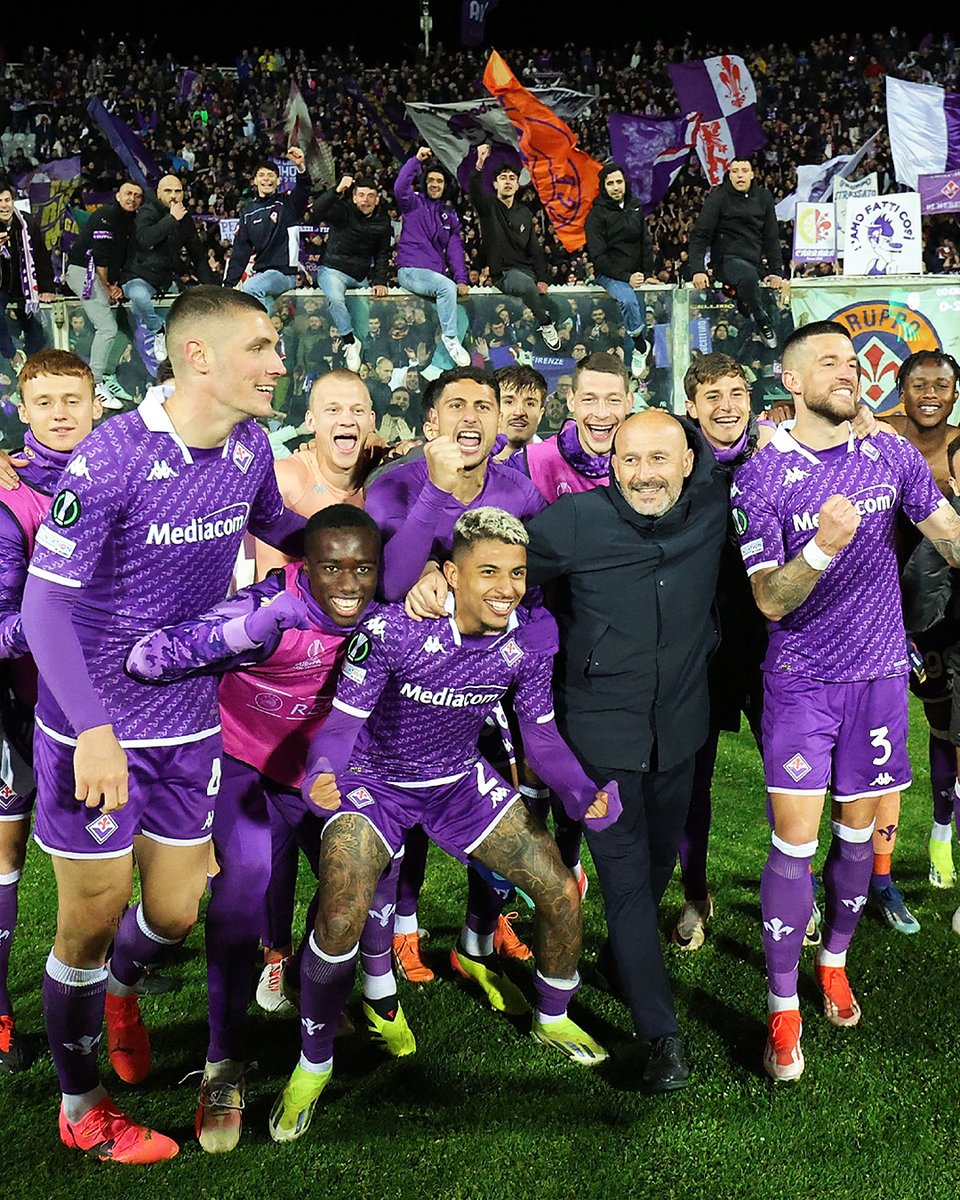 Unbeaten ✅

🇮🇹 Back-to-back seasons reaching the semi-final for Fiorentina 👊

#UECL || <a href="/acffiorentina/">ACF Fiorentina</a>