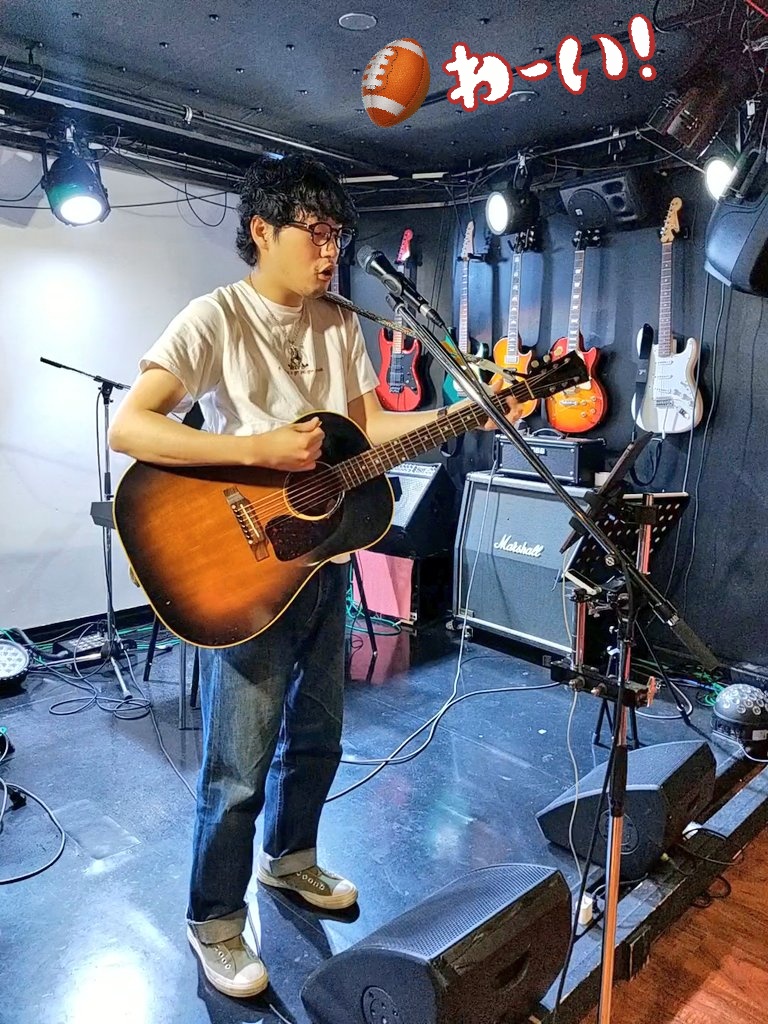 BECK_AKIBA's tweet image. #リハーサル
お昼に早めに到着❕
一人リハーサル
#松本陸　気合い入っております✨
日本ブラインドラグビー協会🏈
主題歌も
完成~🎉本日披露されるとの事で
お待ちしておりますよぉ~
#BECKBAND のメンバーも
合流しました🎵乞うご期待✨
(*^o^)／＼(^-^*)