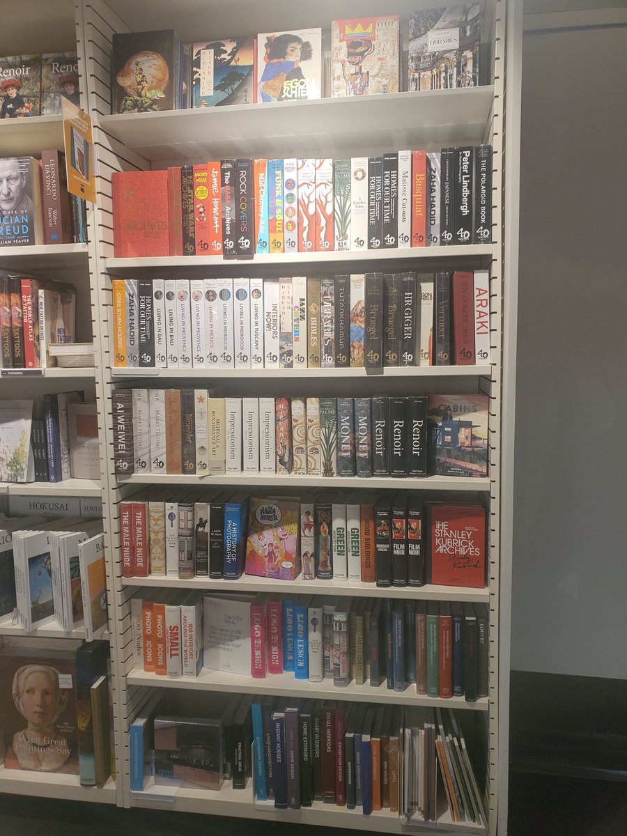Nice to see so many of my @TASCHEN books on sale at @Fnac in Lisbon. Star Wars, James Bond, Charlie Chaplin, Alfred Hitchcock et al.