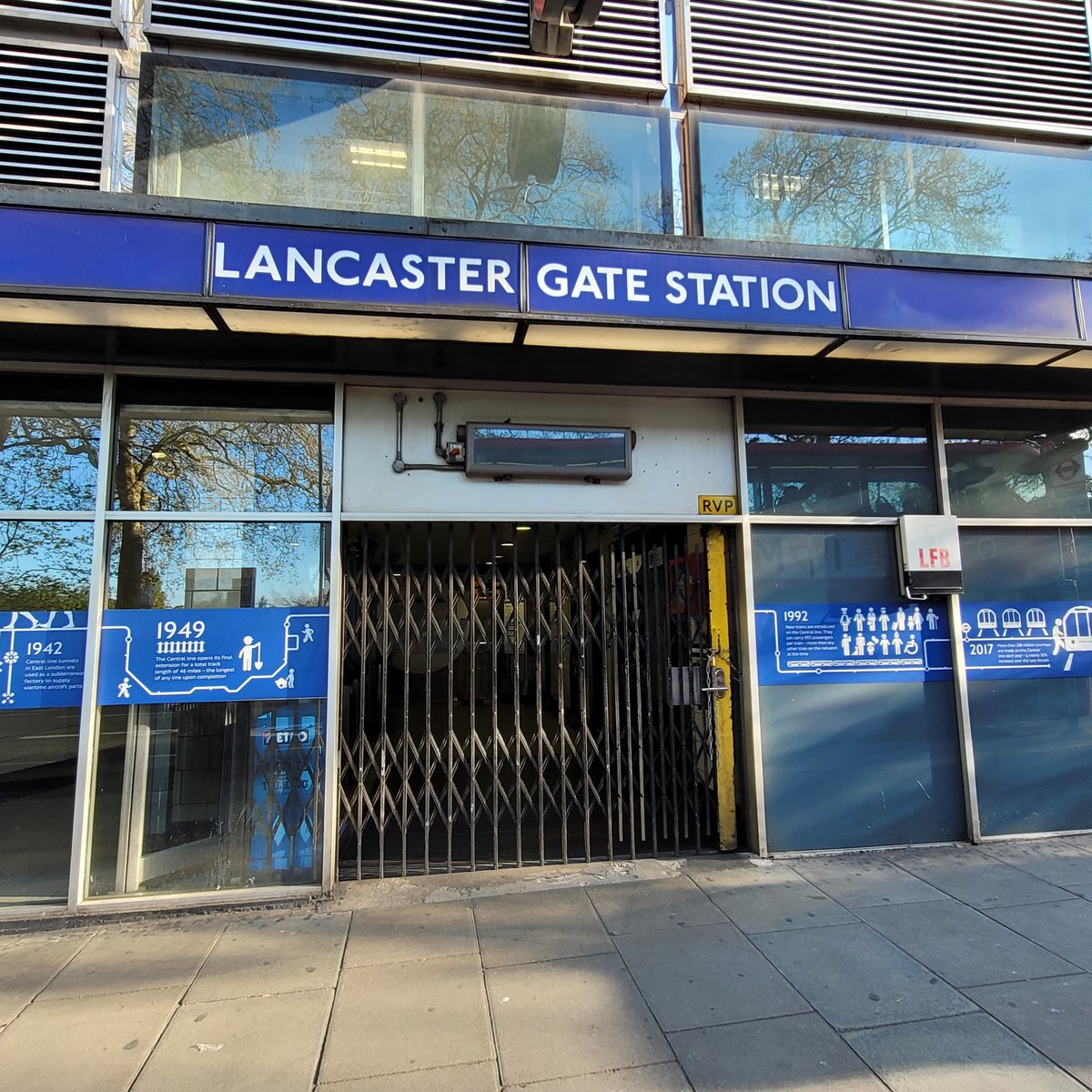 😡 Very disappointed to hear Lancaster Gate closed suddenly this week ✅ The closures are becoming less frequent so our campaign is working 📢 But I won't stop calling out Sadiq Khan until these closures stop for good! felicitybuchan.com/KeepOurStation…