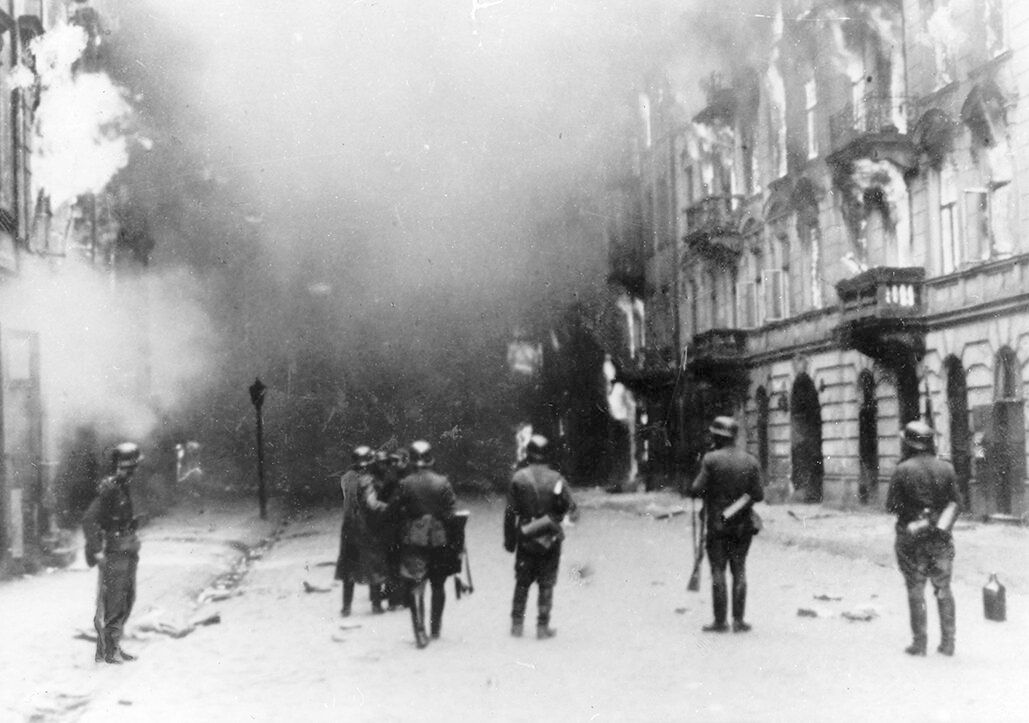 #OnThisDay in 1943 the Nazis began the final liquidation of the Warsaw Ghetto. Resistance built during 1943 as inhabitants learned of the fate of those deported to the East. Deportations were paused in the face of opposition from Jews in the ghetto and the Polish underground