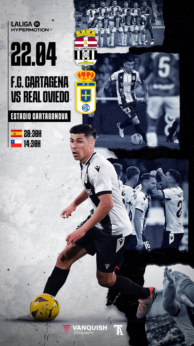 🔥🏟️ Una nueva final en el Cartagonova ⚪⚫

#FCCartagena #VamosEfesé #Efesé #LALIGAHYPERMOTION #CartagenaRealOviedo