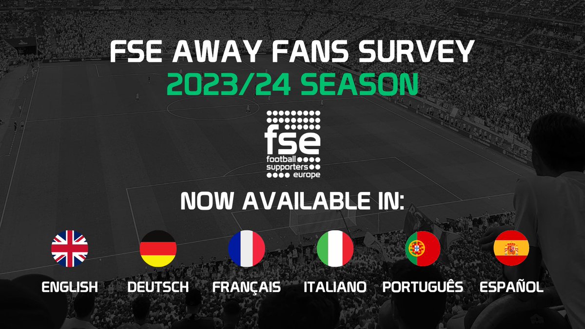✈️ Did you attend a #UECL game to watch your team this week?   🗣️ Experienced any problems? You can have your say on everything from ticketing to stewarding by completing the 2023/24 FSE #AwayFanSurvey.   ✍️ Complete the survey: bit.ly/3w6wKk9