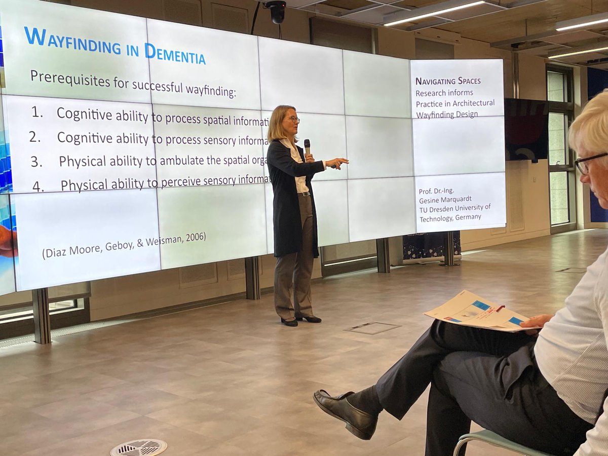 DSIDCDementia's tweet image. Our Wayfinding in healthcare setting seminar day is well underway, great turnout to listen to the national and international speakers in attendance #wayfinding #dementia