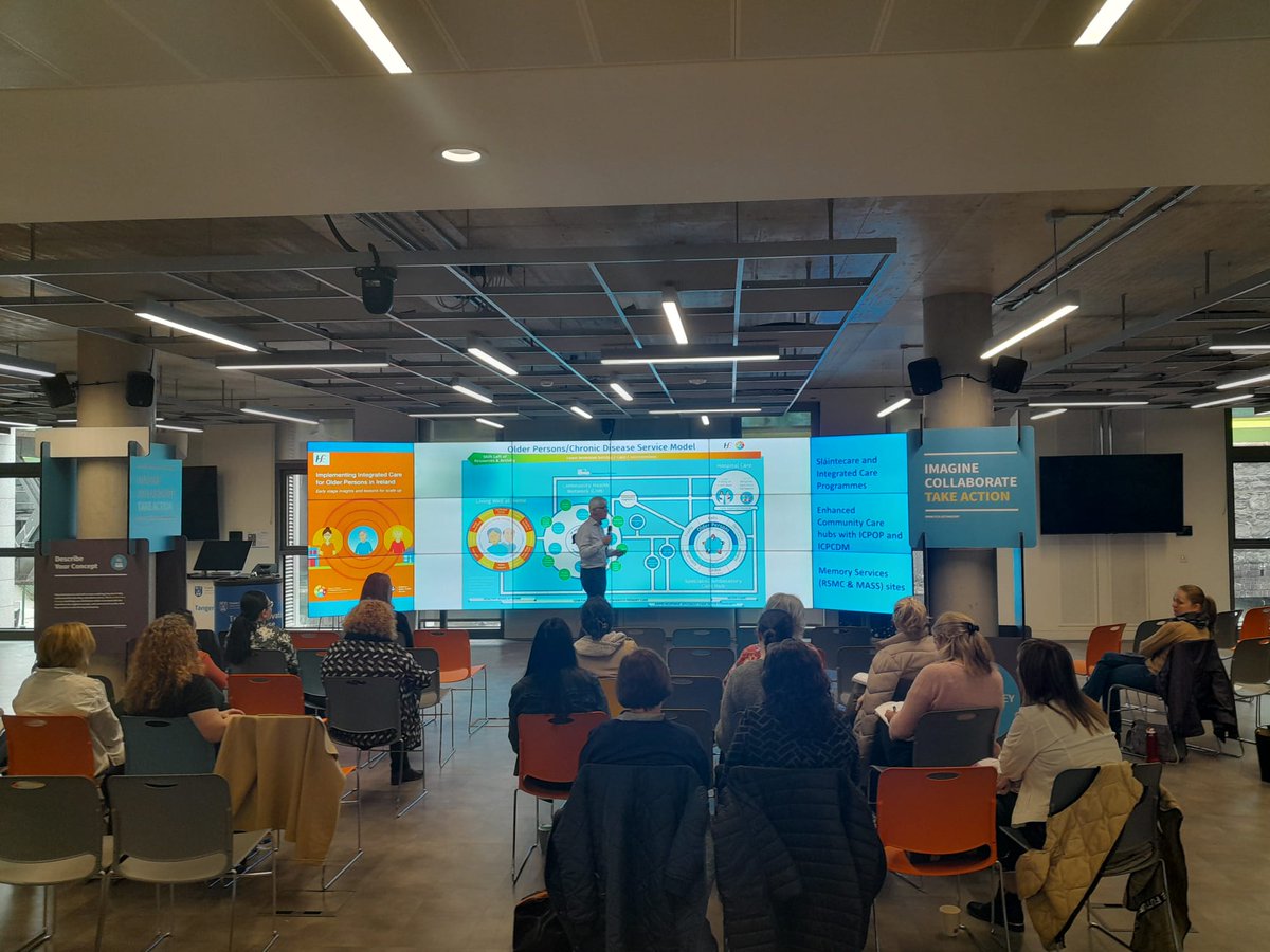 DSIDCDementia's tweet image. Our Wayfinding in healthcare setting seminar day is well underway, great turnout to listen to the national and international speakers in attendance #wayfinding #dementia