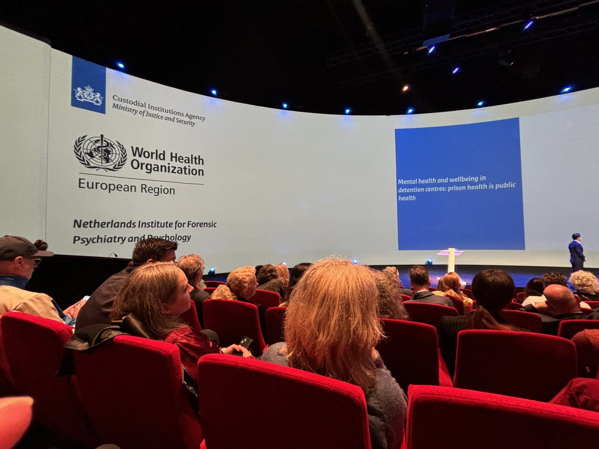 Day 2 of the @WHO_Europe conference on Prison Health is Public Health with a particular focus on mental health. Lots of great connections made and learning to take home and integrate into our work in this area @publichealthie . #prisonhealth2024