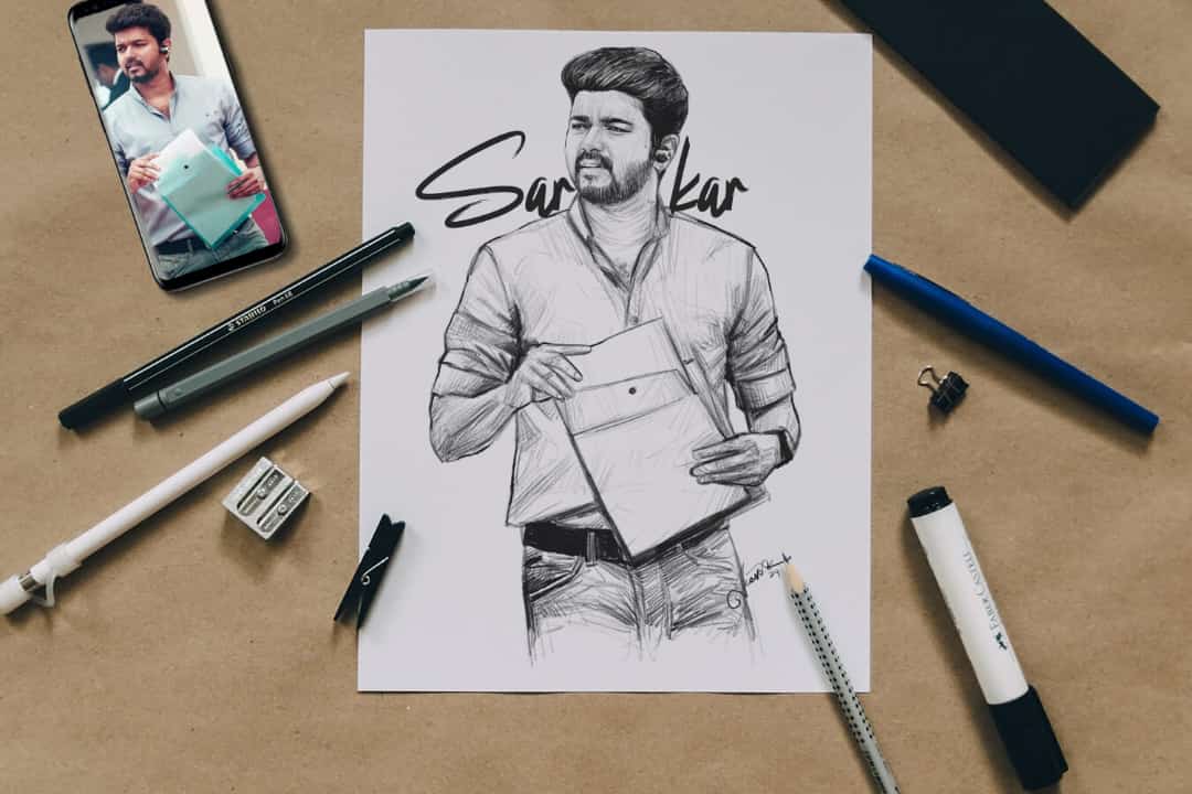 syedtvk123's tweet photo. #Sarkar Thalapathy Vijay Pencil Sketch 2024
#Thalapathy #Thalapathy69 #thegreatestofalltime #VijayFans #ElectionDay #Elections2024 #TheGOAT #TheGOATFirstSingle #TheGoatArrivesOnSept5th #GhilliReRelease #WhistlePodu https://t.co/cWoLnQjwPZ