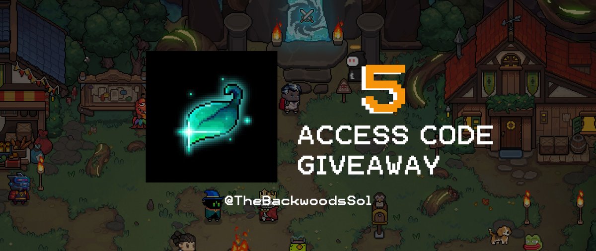 Pronx_'s tweet photo. Wanted to share the fun! 
Giving away 5 access code.

👇
1. like, rt, tag 2 friends
2. follow @TheBackwoodsSol @CryptoBookerr 

Winners in 24hrs. https://t.co/qM3xRglmt4
