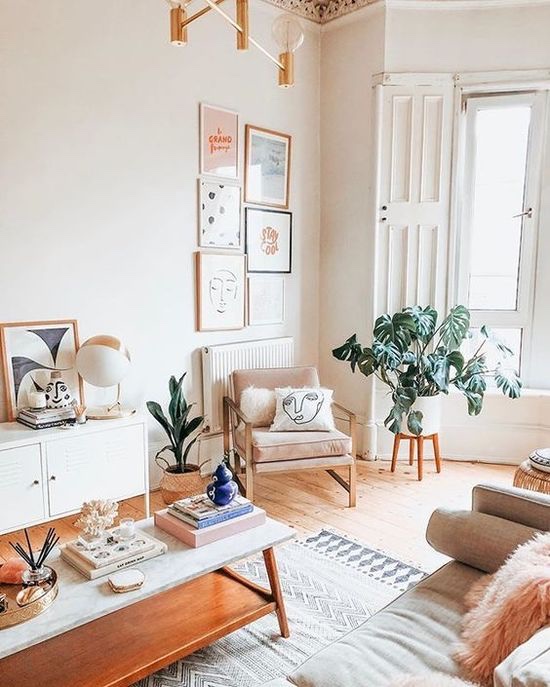 As someone yang study and always play with buidling design , interior design. I setuju if pasangan yang baru nak kawin pilih konsep Boho-Scandinavian 
for minimalist, open space look, andd jimat cost.

Here’s why-