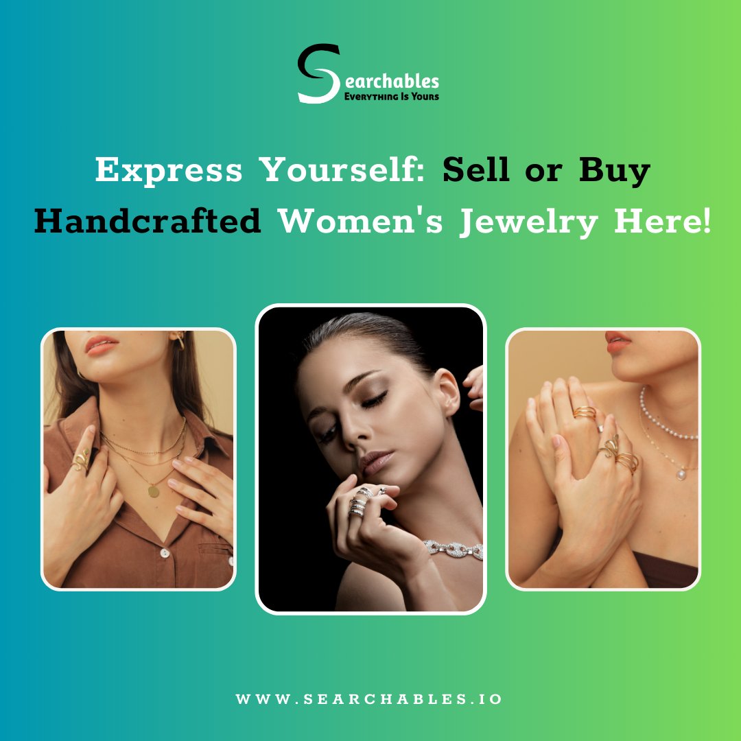 Discover unique handcrafted women's jewelry that sparkles with elegance✨Explore our collection and treat yourself or a loved one today! #searchables
.
Request here: searchables.io/signup
.
#handcraftedjewelry #shoplocalbusiness #womenjewelry #buyjewelry #selljewelry