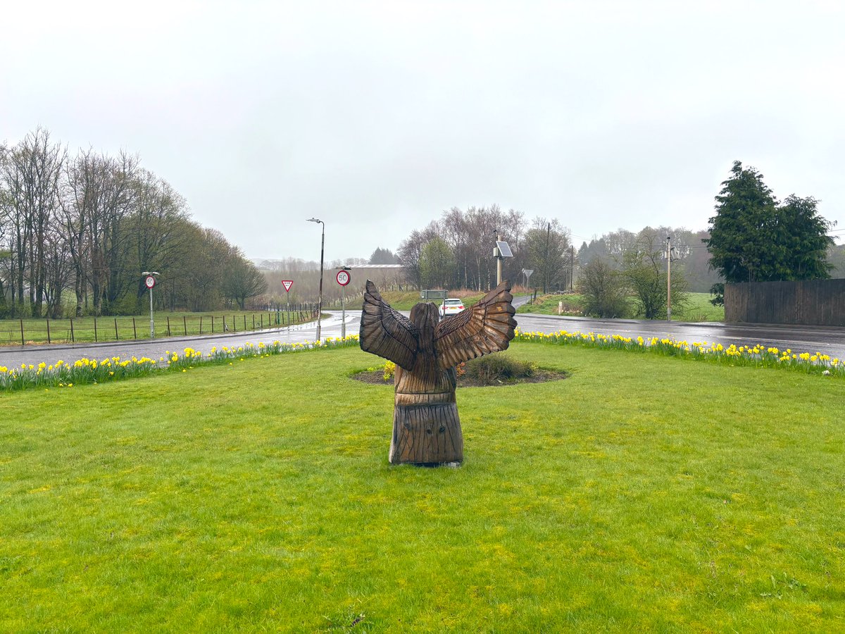 The Angel of Ayrshire #ayrshire #beith #sculpture #angel #woodworking @GarnockCampus @North_Ayrshire @whatsonayrshire @GSofA @GlasgowWEToday @BeithTrust @Scotland @iPhone_PS @Apple