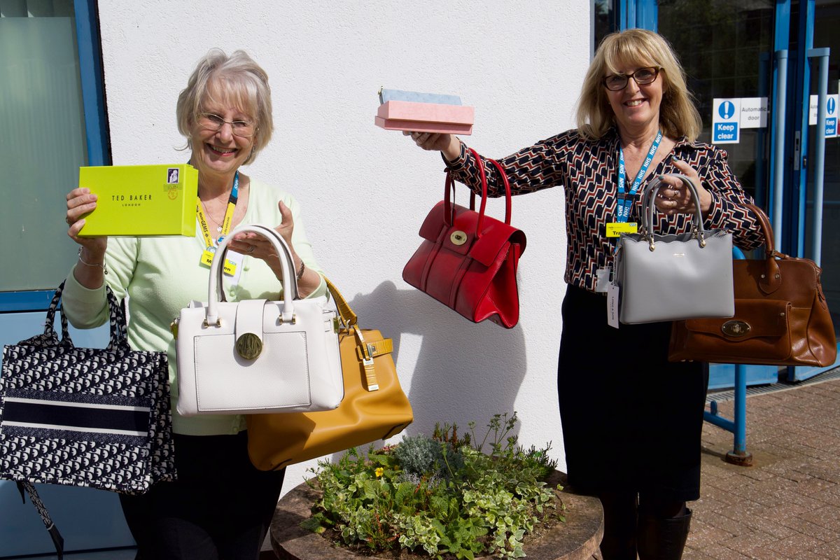 We've had a very generous donation of some beautiful designer handbags and purses to raise funds for our Hospice #charity! We'll be selling them at our Summer Coffee Morning on Friday 14 June and would like to say many thanks to Ken and Lorraine Kennard for their kindness.