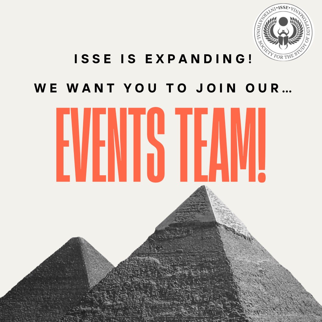 WE’RE HIRING AN EVENTS TEAM! 🧡
Led by <a href="/Valent1boyer/">Valentin Boyer 𓀀</a>, this is a voluntary role, you’ll be working less than half an hour a week! No experience required! See thread for details 🧵