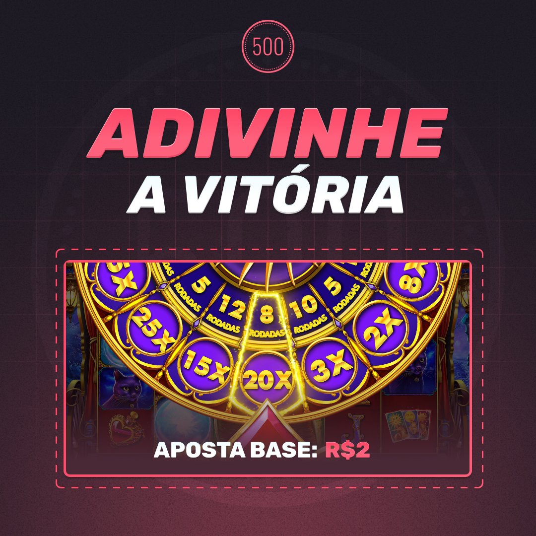 500 Casino BR tweet media