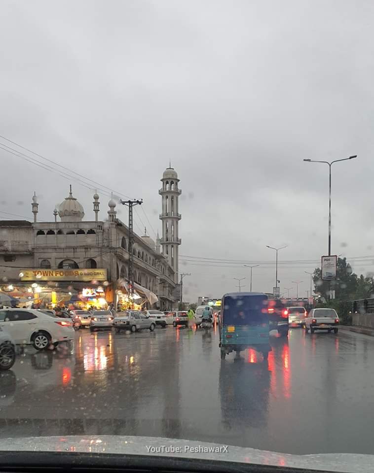 Rain Rain and Rain in Peshawar #Peshawar #Pekhawar #PeshawarCity
