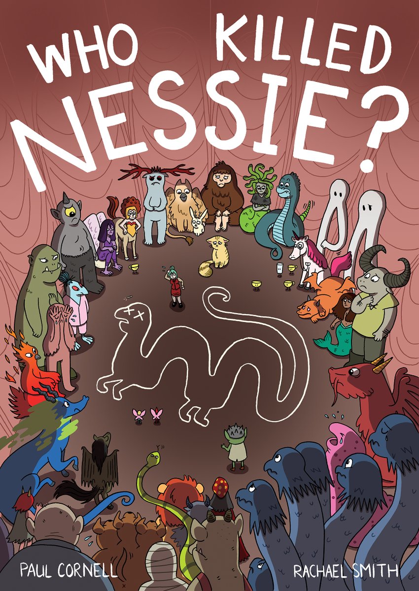 Hi friends, Mine and Paul Cornell's book WHO KILLED NESSIE is in its last week of funding over on Zoop and we could really use some help! zoop.gg/c/whokillednes… (1/?)