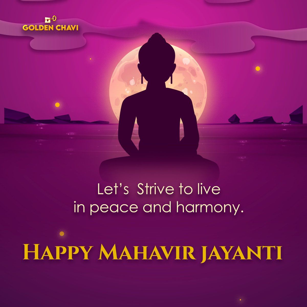 GoldenChavi's tweet photo. Wishing you and your loved ones a joyous Mahavir Jayanti! May this auspicious occasion bring peace, prosperity, and happiness into your life.

#goldenchavi #ahmedabadrealestate #realestate  #property #realestateahmedabad  #investment #propertyinahmedabad  #officespace https://t.co/E6bOvBKIZb