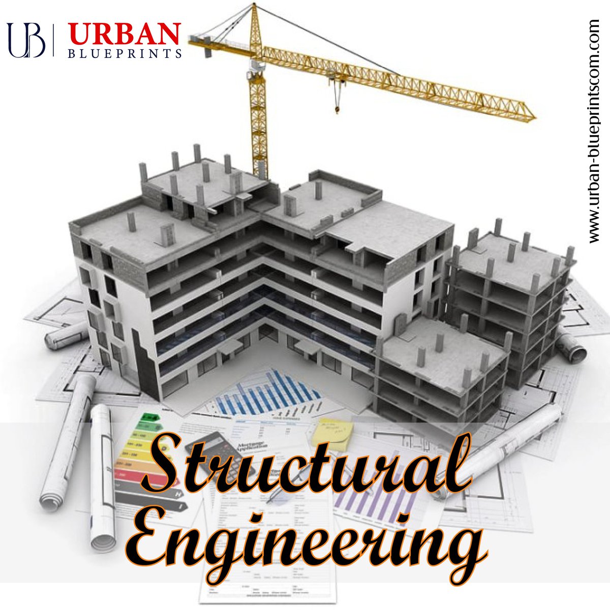 'Build a strong foundation for success with our structural engineering expertise! Our team of experienced engineers leverages the latest technology and design innovations to deliver custom solutions.🏢💪
.
.
#urbanblueprints #StructuralEngineering #InnovativeDesign  🛠⚙️🔩💡