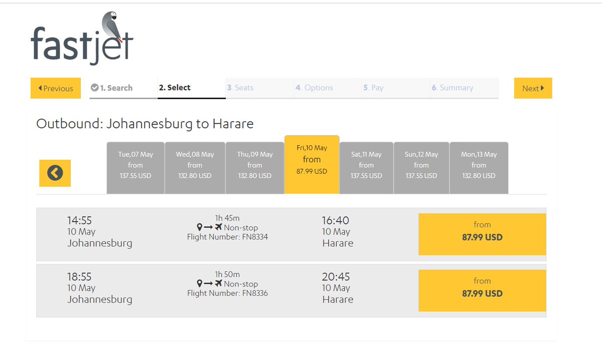 I don't know who needs to know this but my friends at @fastjet got something really cool for y'all!! Fly from Johannesburg to Harare for under US$90. Ts & Cs apply.