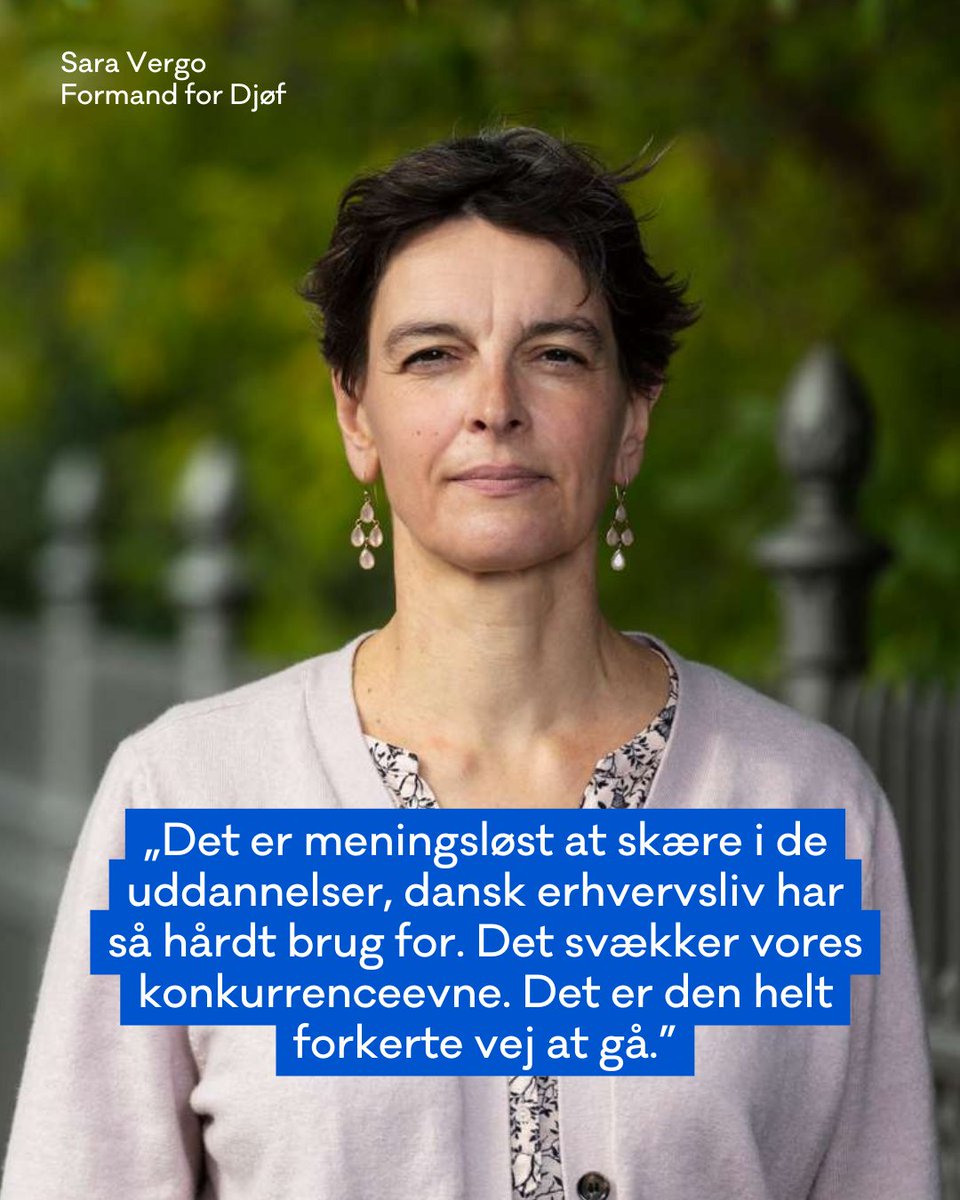 Ny aftale om sektordimensionering gør Danmark fattigere! Aftalen betyder produktivitetstab, mangel på kvalificeret arbejdskraft og en svækket dansk konkurrenceevne. Det giver ingen mening, at politikerne skærer i uddannelsespladserne, hvor efterspørgslen er høj. Det er ikke det,