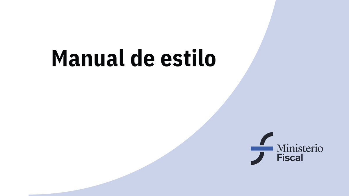 La Fiscalía General actualiza su Manual de estilo. ✅ Incluye recomendaciones para elaborar escritos con un uso correcto y eficaz del lenguaje jurídico. ✅ Refuerza la debida uniformidad en el tratamiento de los documentos del Ministerio Fiscal. 🔗 fiscal.es/web/fiscal/-/l…