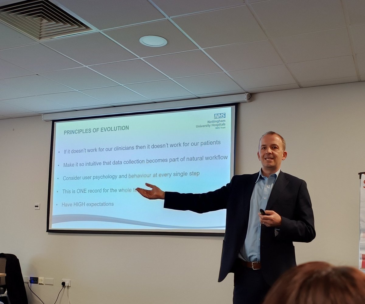 Andy Callow (@andy_callow) on Twitter photo Back to the Future! EPR in a day session - <a href="/mjrsimmonds/">Mark Simmonds</a> reminding us of our EPR progress to date that sets us up for the future phase at <a href="/nottmhospitals/">Nottingham University Hospitals</a> Back to the Future! EPR in a day session - <a href="/mjrsimmonds/">Mark Simmonds</a> reminding us of our EPR progress to date that sets us up for the future phase at <a href="/nottmhospitals/">Nottingham University Hospitals</a>