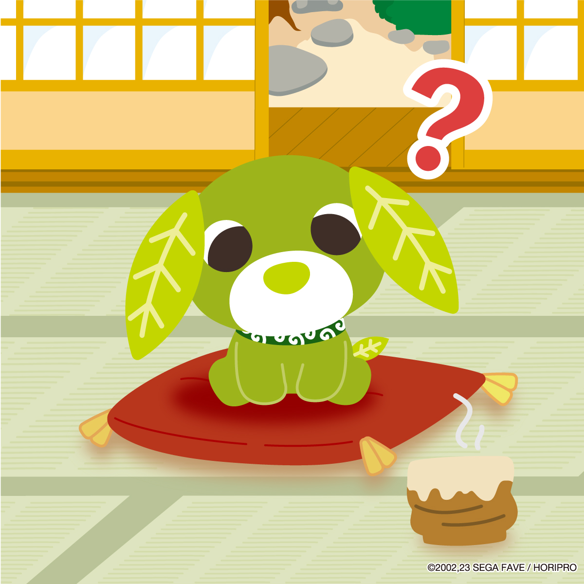 5月2日は、リョクのお誕生日🎂 お誕生日に向けて、お茶犬たちは