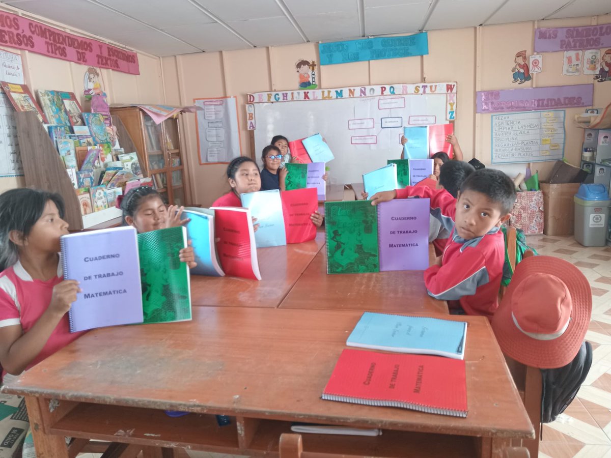 We’re incredibly proud to share a photographic update on the results of our #volunteering efforts to support young #students at our partner #school in Arequipa, Peru.