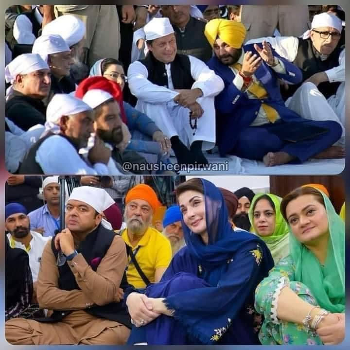 ZafarDar's tweet photo. کرتارپور کے طعنے دینے والے مریم اور احسن اقبال کرتارپور پہنچ گئے. آئ ایم ایف کے طعنے دینے والے مفتاح اسماعیل اور اسحاق ڈار  اب خود آئ ایم ایف کے نیچے لیٹ گئے۔ اسٹیٹ بینک بیچنے کے دعوے کرنیوالے اب سٹیٹ بینک کے عمران کی خودمختاری کے گُن گانے لگے. مہنگائ کا رونا رونیوالے اب عمران کو چیزیں سستی بیچنے کے طعنے دینے لگے. سلیکٹڈ کے طعنے دینے والے اب بیک وقت پنٍڈی اور واشنگٹن کے سلیکٹڈ ھوگئے. عمران کو امریکی ایجنٹ کہنے والے مولانا خود امریکی غلام اور ایجنٹ بن گیا۔ عمران کو بھکاری کہنے والے خود کو کھلم کھلا بھکاری کہنے لگے. کشمیر  بیچنے کے طعنے دینے والے اب مودی سے تجارت کی باتیں کرنے لگے.  بےشک اللّہ الحق ھے.